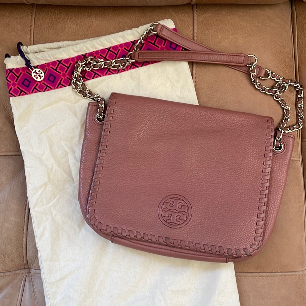 Tory Burch Maple Marion Saddle bag